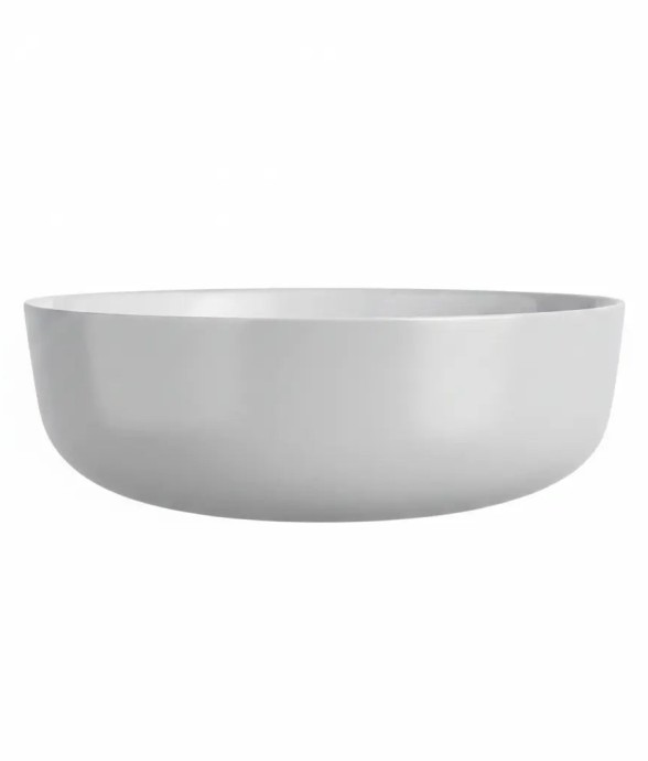 Plat rond gris 22 cm -SMART...