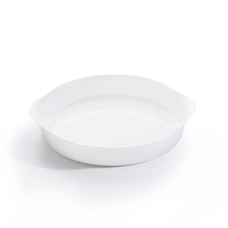 Plat à tarte blanc 28cm -SMART CUISINE CARINE