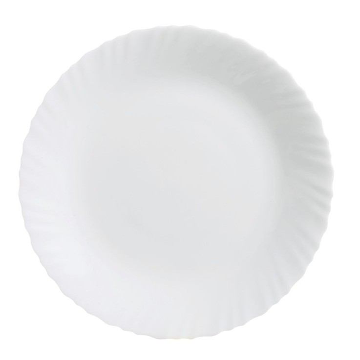 6 assiettes blanches 27 cm -FESTON