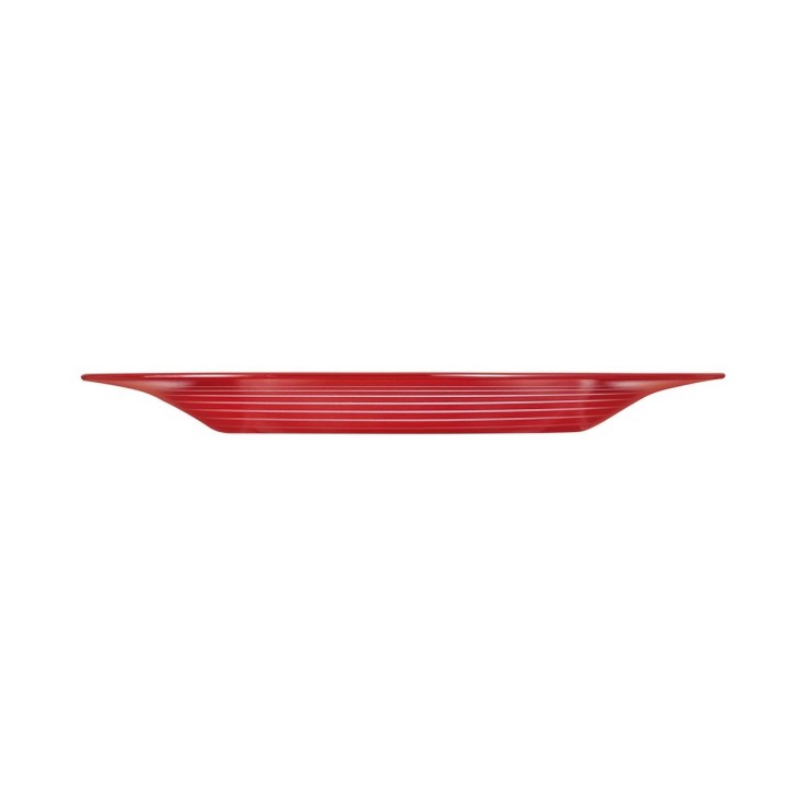 Assiette à dessert rouge 19.5 cm -FACTORY
