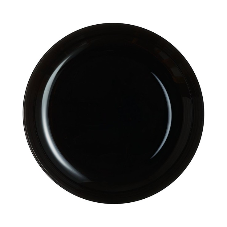 6 assiettes à couscous noires 21 cm -FRIEND'S TIME
