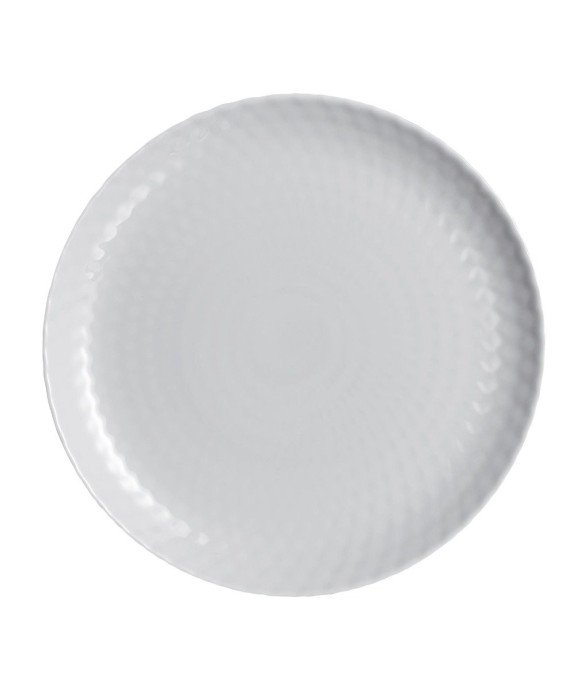 6 assiettes plates grises...
