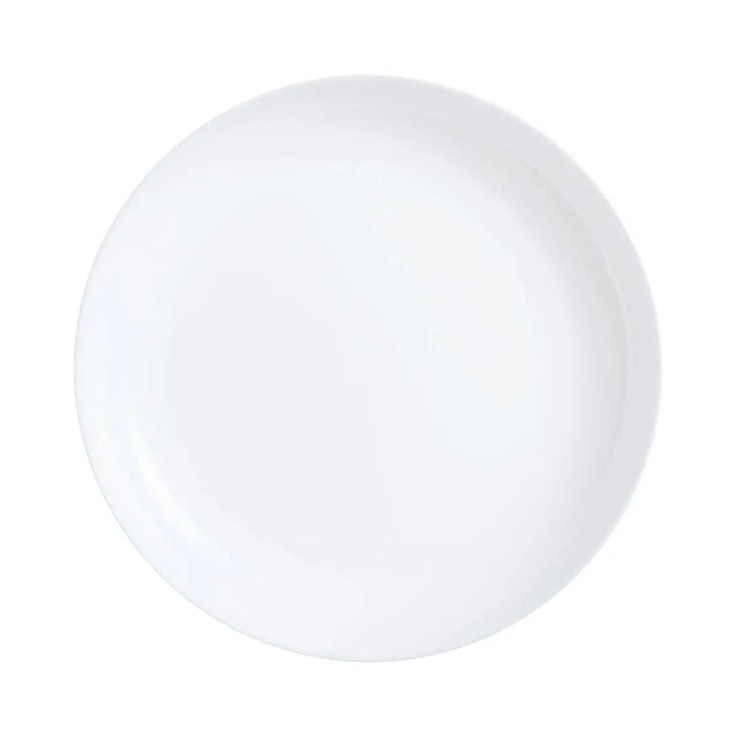 6 assiettes creuses noires 17 cm -FRIEND'S TIME