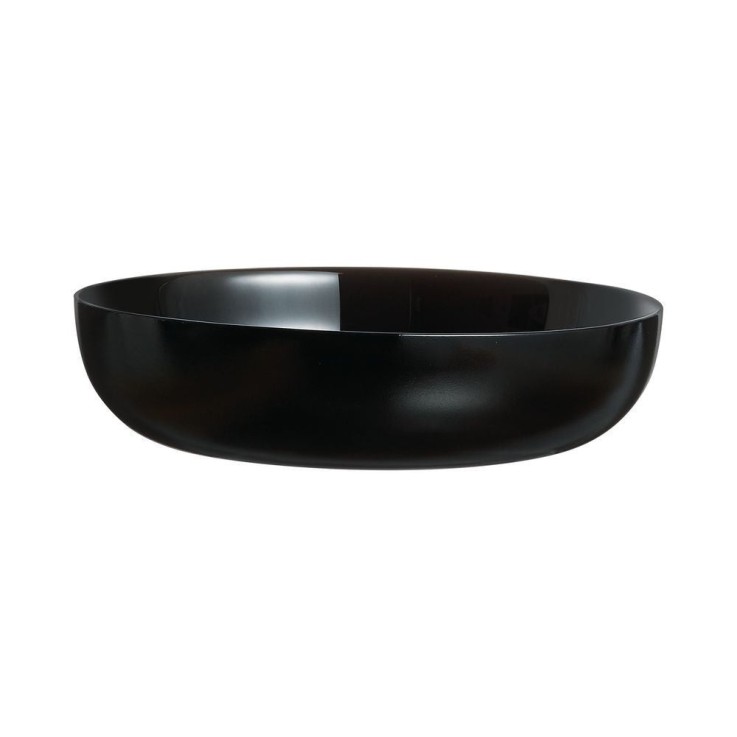 6 assiettes à Pho noires 17cm -FRIEND'S TIME