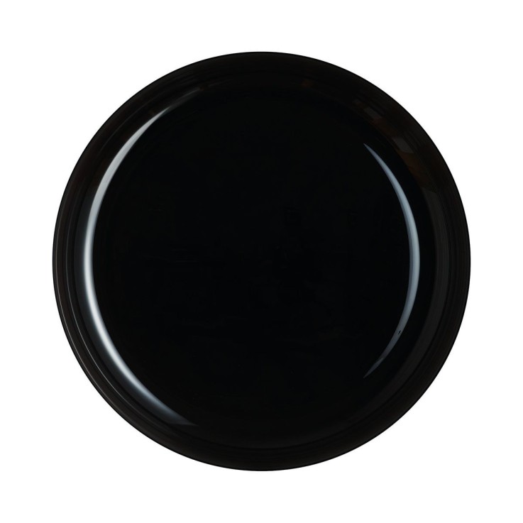 6 assiettes creuses noires 29 cm -FRIEND'S TIME