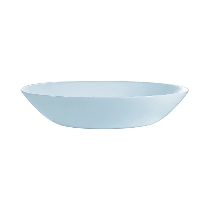 6 assiettes creuses bleues 20 cm -DIWALI
