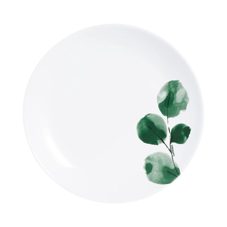 6 Assiettes à dessert 19 cm -EUCALYPTUS