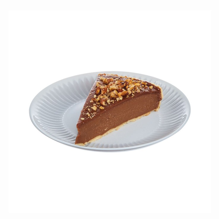 6 assiettes à dessert grises 19 cm -COTTAGE