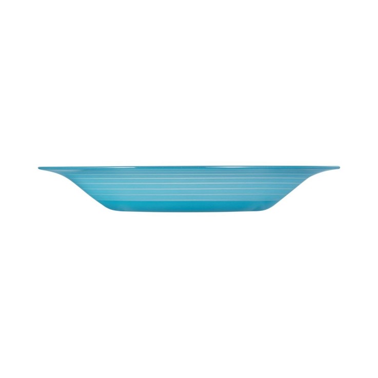 Assiette creuse bleue 21.5 cm -FACTORY