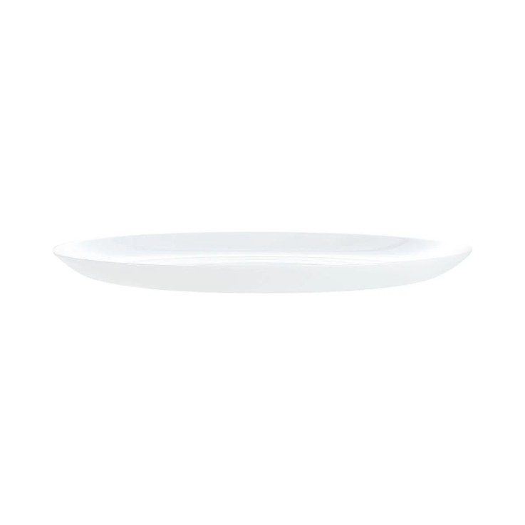 6 assiettes plates blanches 25cm -DIWALI