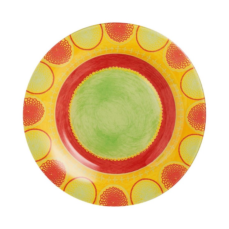 Assiette à dessert orange 19cm -PROPRIANO