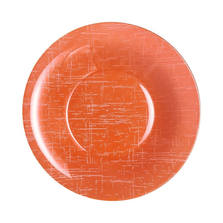 Assiette creuse orange 21,5 cm -POPPY
