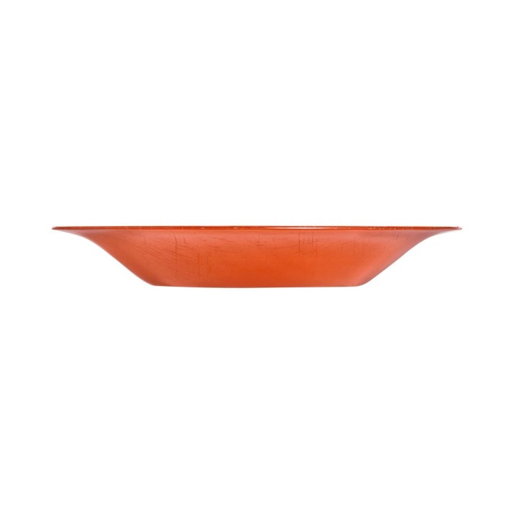 Assiette creuse orange 21,5 cm -POPPY