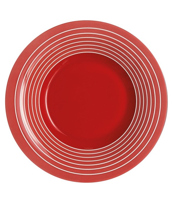 Assiette creuse rouge 21.5...