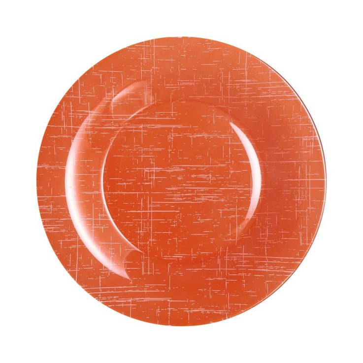 Assiette à dessert orange 19,5 cm -POPPY