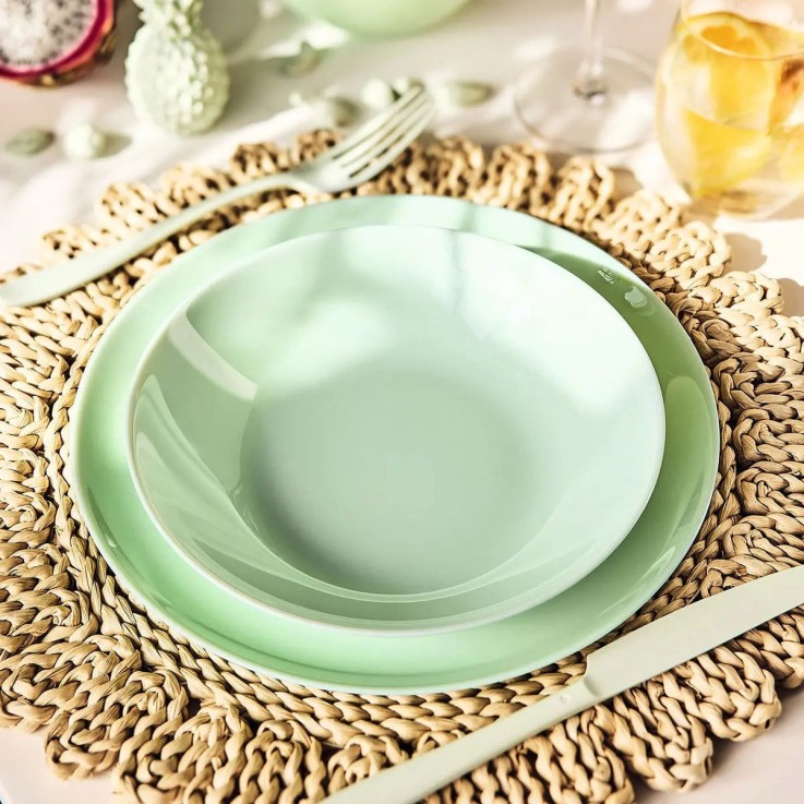6 assiettes creuses 20 cm -DIWALI