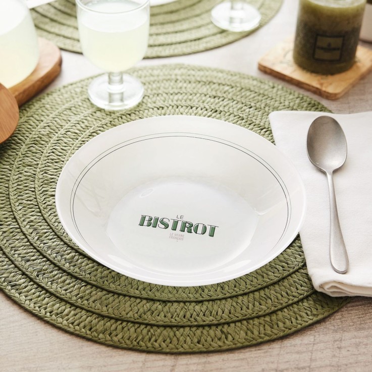 Assiette creuse 20 cm -GABIN