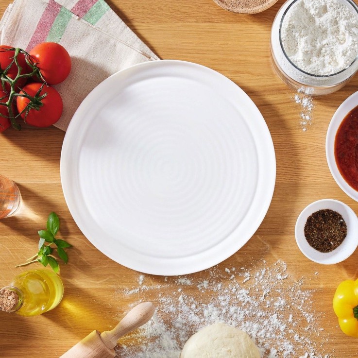 6 assiettes à Pizza 32cm -SMART CUISINE CARINE