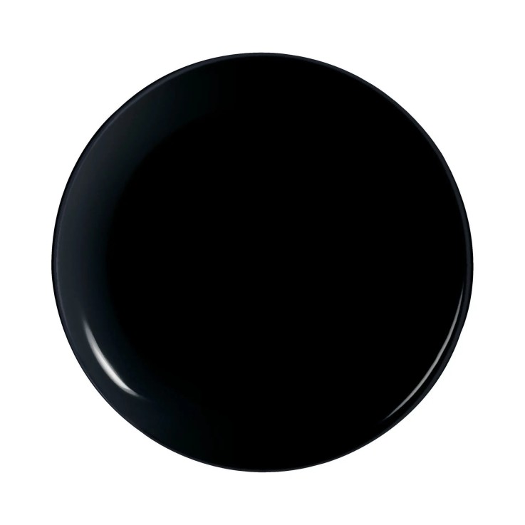 6 assiettes à pizza noires -FRIEND'S TIME