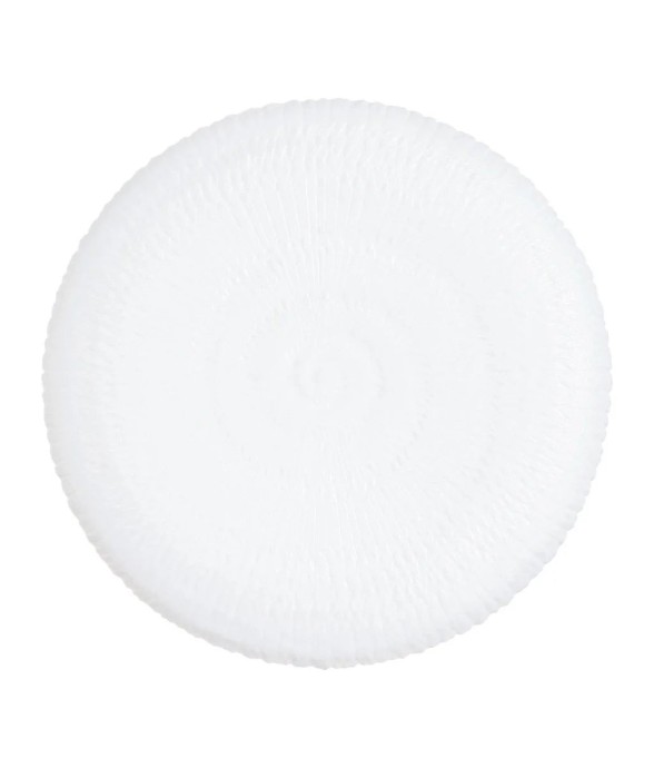 6 assiettes plates blanches...