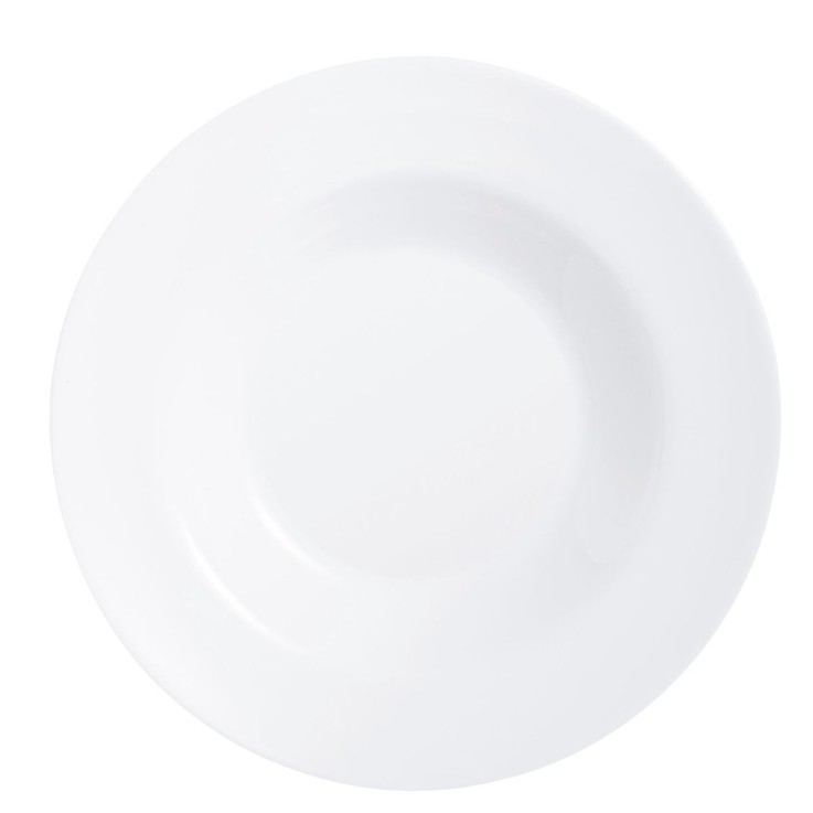 6 assiettes à pâtes blanches 29cm -FRIEND'S TIME