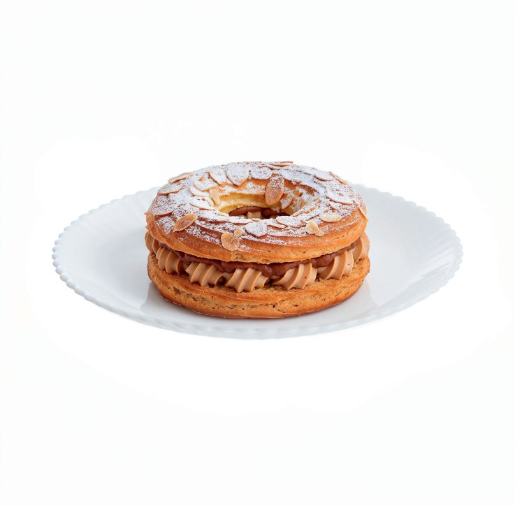 6 assiettes à dessert blanches 19 cm -BLOOM