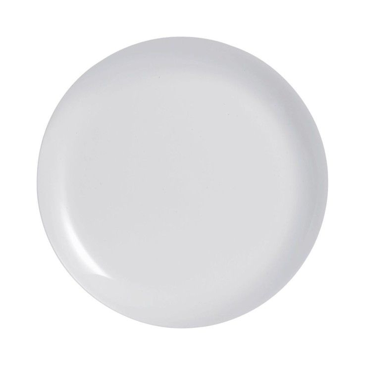 6 assiettes grises 29.1x27 cm -CARINE