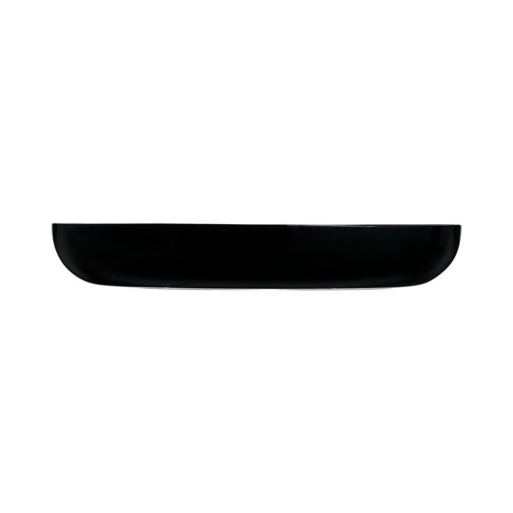 6 assiettes creuses 25cm noires-FRIEND'S TIME