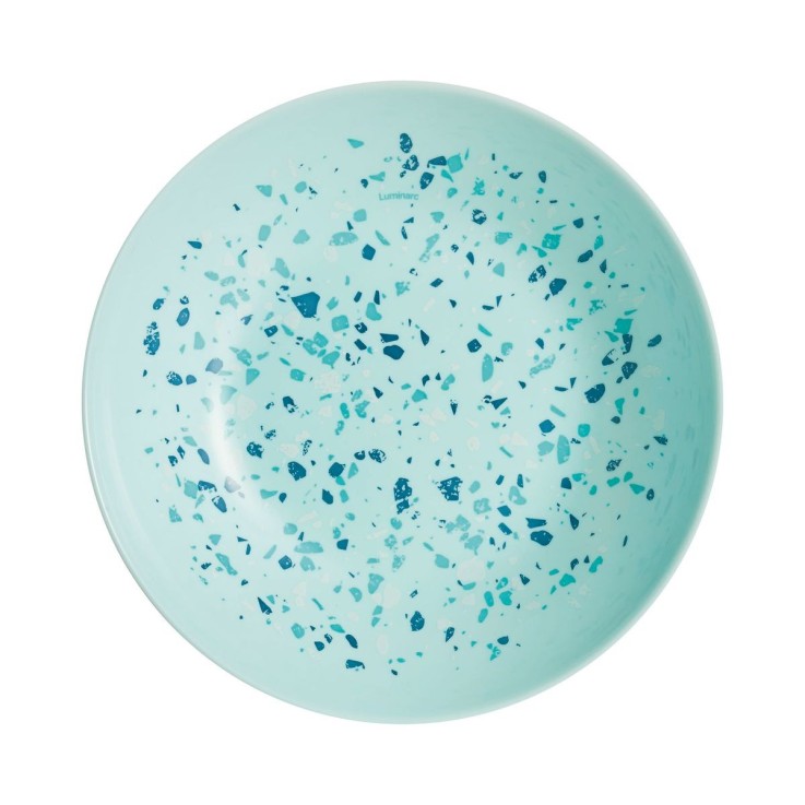 Assiette creuse turquoise 20cm -VENEZIA