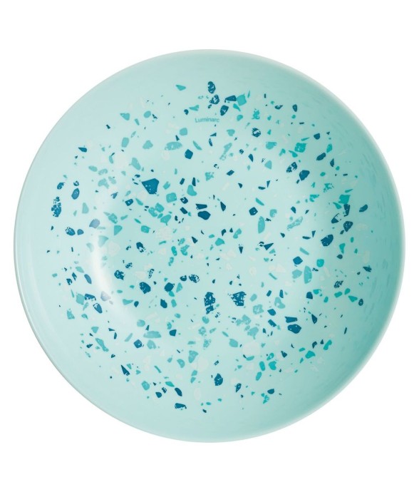 Assiette creuse turquoise...