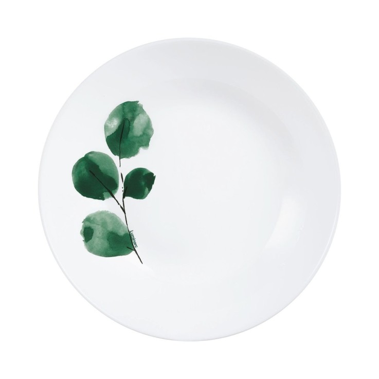 6 Assiettes creuses 20 cm -EUCALYPTUS