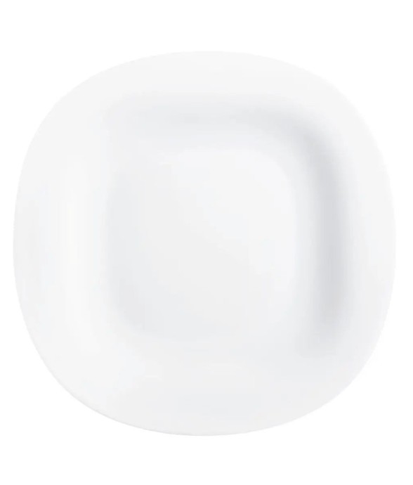 6 assiettes blanches 21 x...
