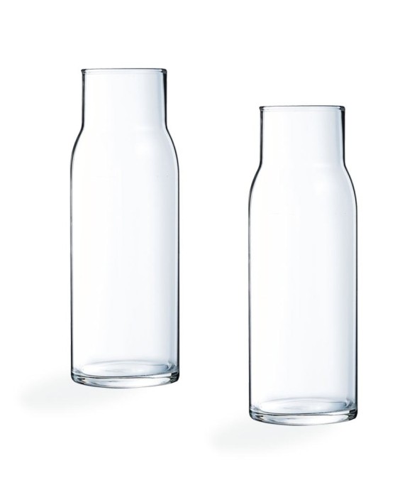 Lot de 2 carafes 1L