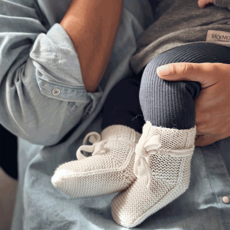 Chaussons en Laine Mérinos Milker