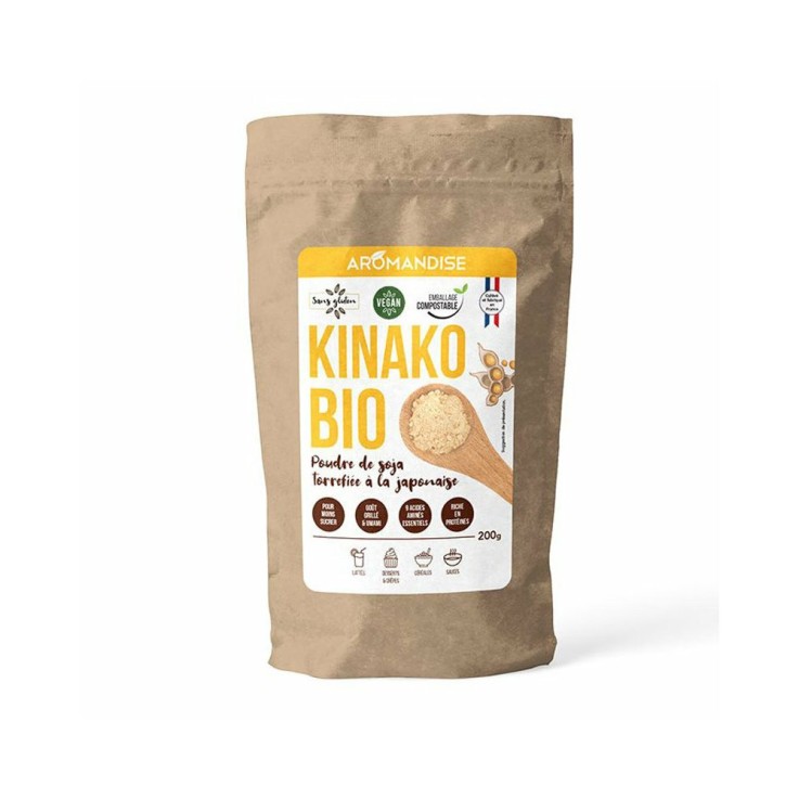 Kinako - Poudre de soja torréfié bio 200g