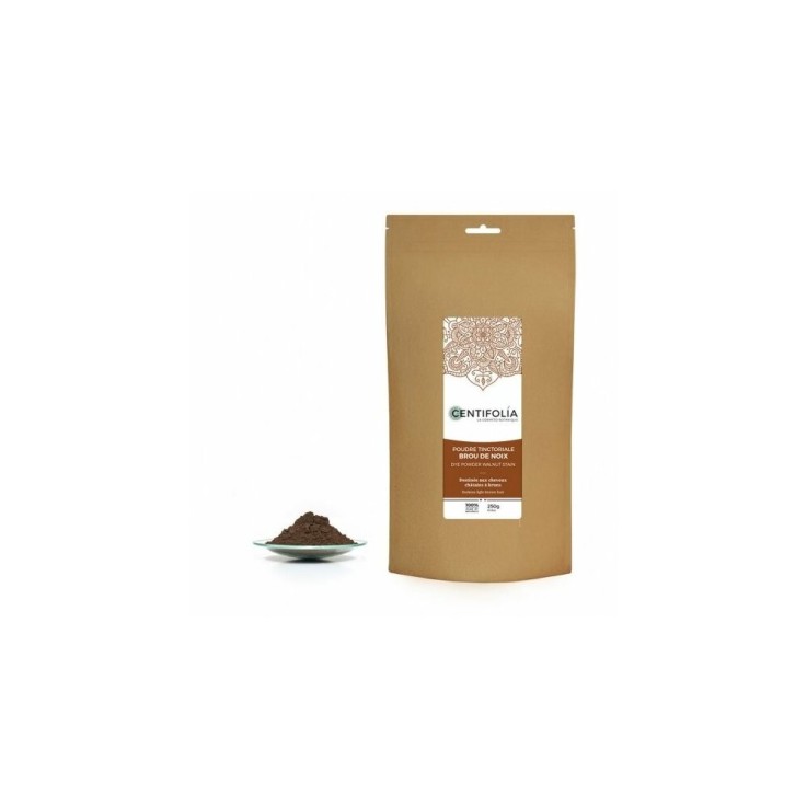 Brou de noix - Reflets bruns - Poudre 250g