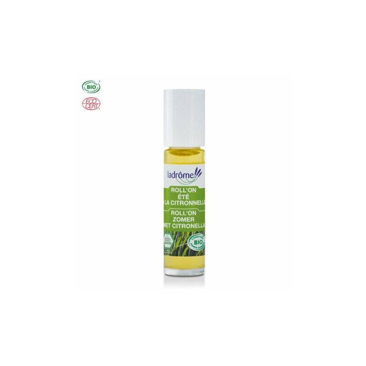 Roll-on d'été bio à la citronnelle répulsif 10ml