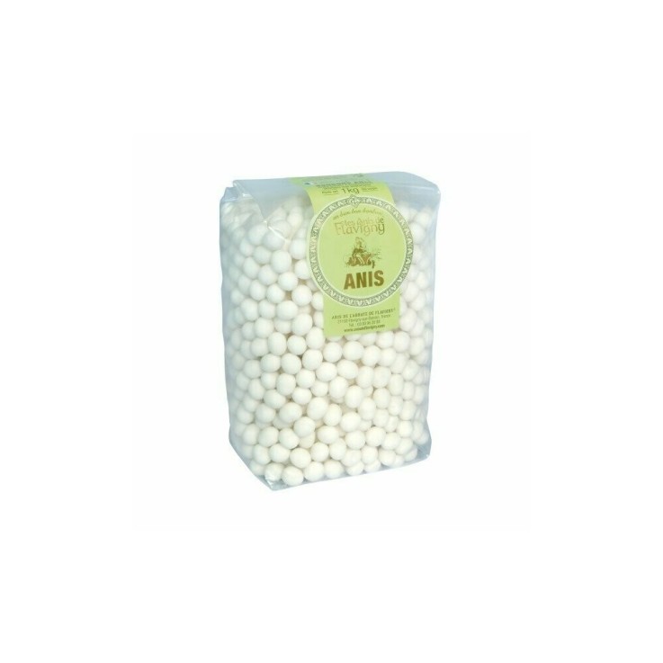 Bonbons Anis de Flavigny - Sachet 1 Kg