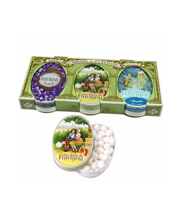 Coffret 3 Boîtes Anis de...