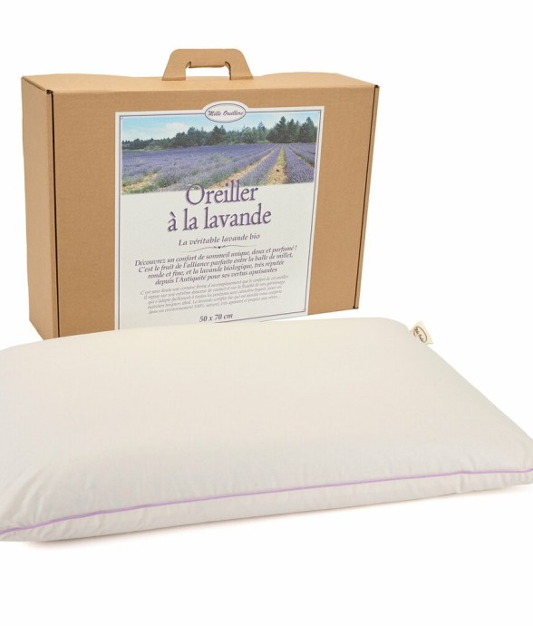 Oreiller à la Lavande bio -...