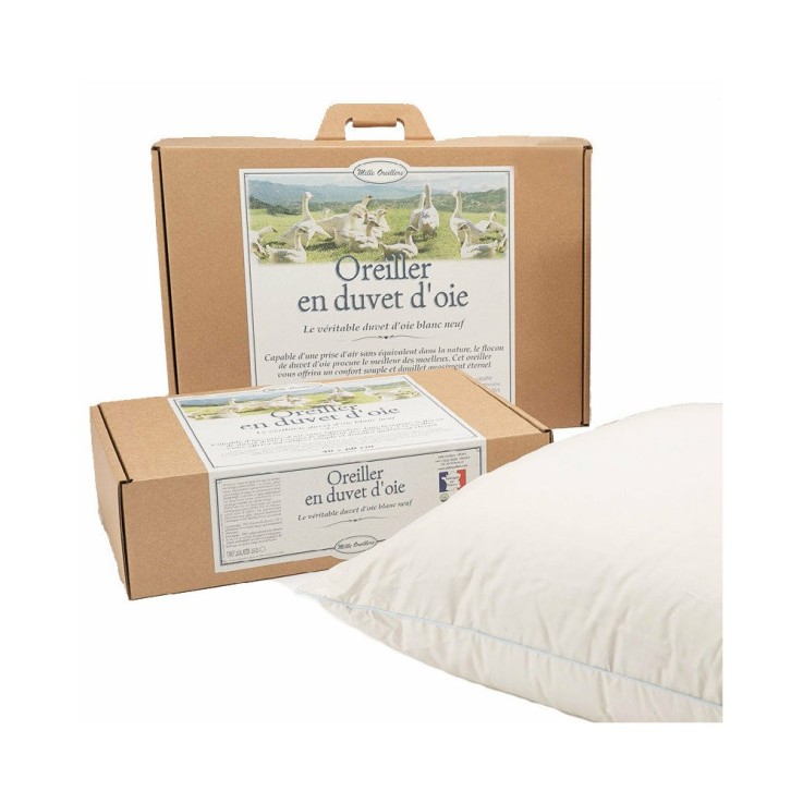 Oreiller en Duvet d'oie souple - 50 x 70 cm