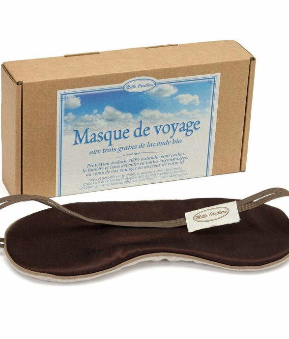Masque de voyage à la lavande