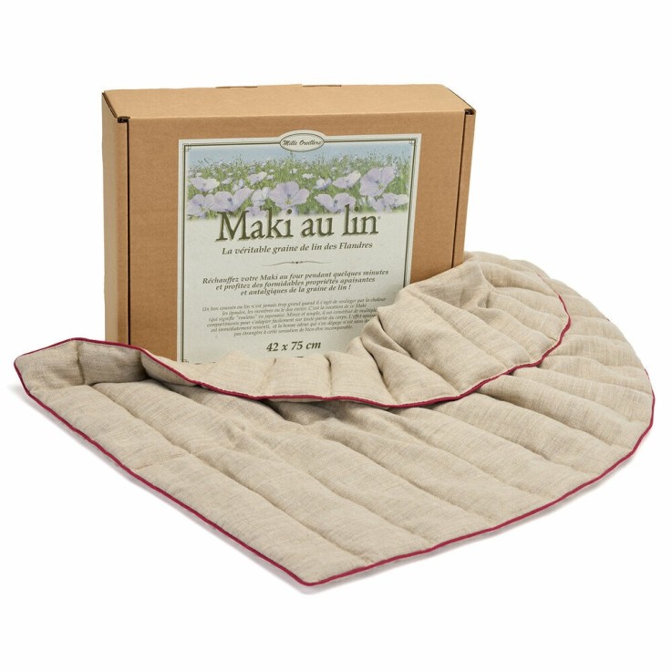 Maki au Lin ® - Cou, épaules et dos - 42 x 75 cm