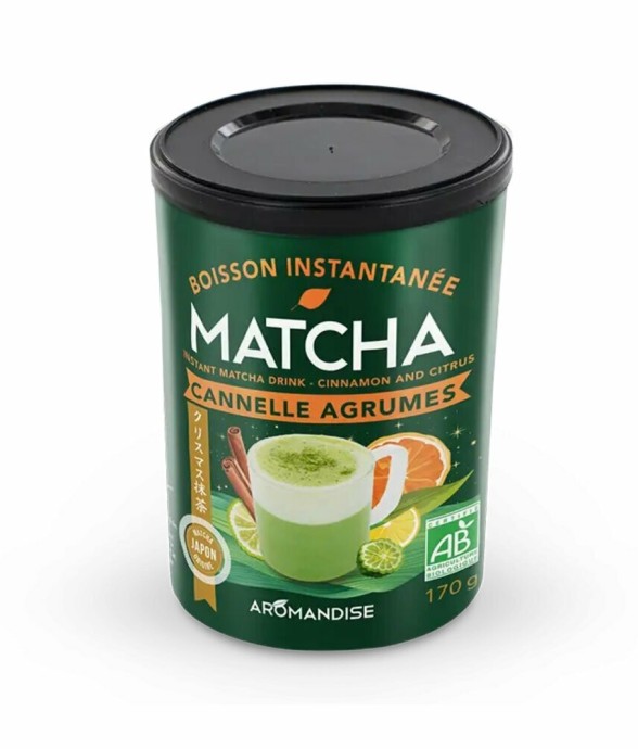 Latte Matcha Cannelle...