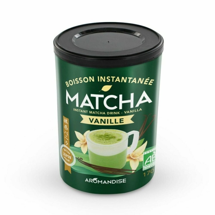 Latte Matcha Vanille - Boisson instantanée bio 170g