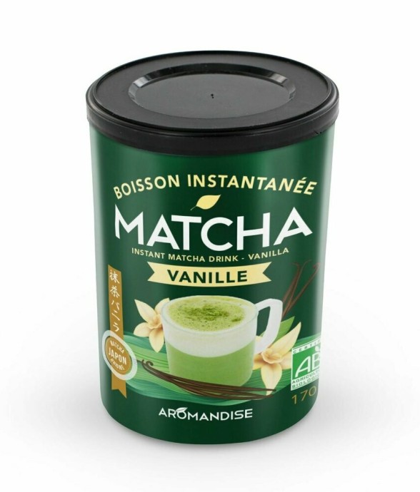 Latte Matcha Vanille -...