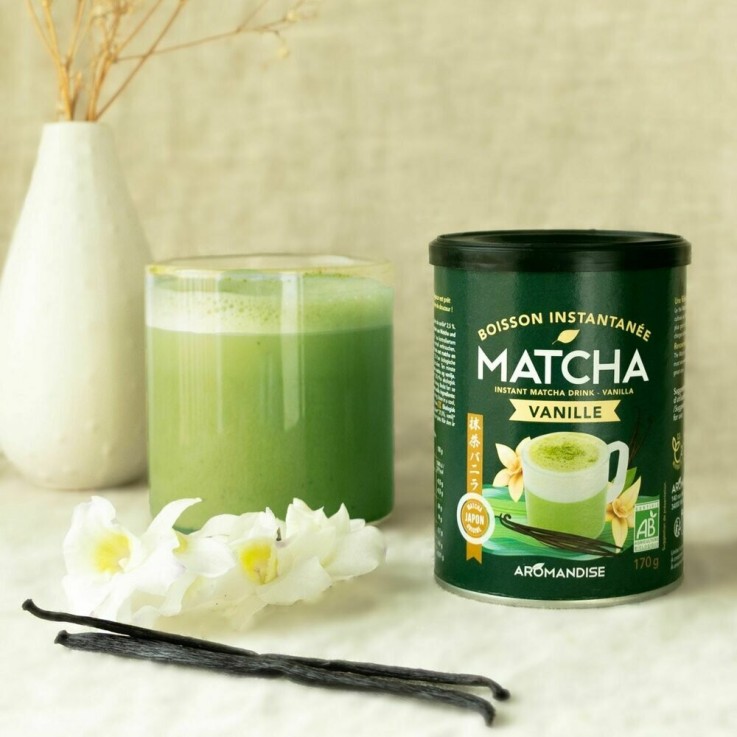 Latte Matcha Vanille - Boisson instantanée bio 170g