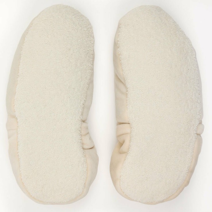 Chaussons Chauffants au Lin - Pointure 41 à 46