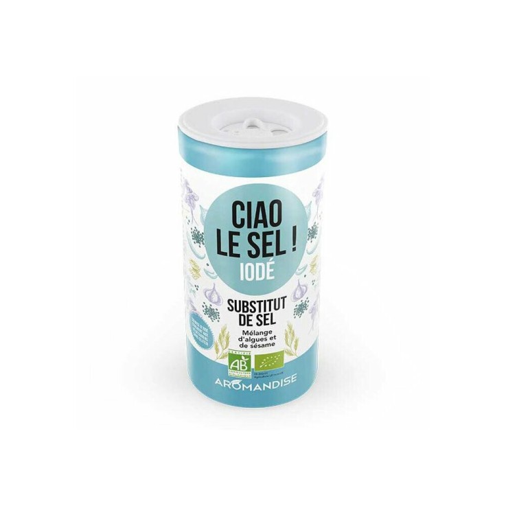Ciao le Sel Iodé - Substitut de Sel bio 70g