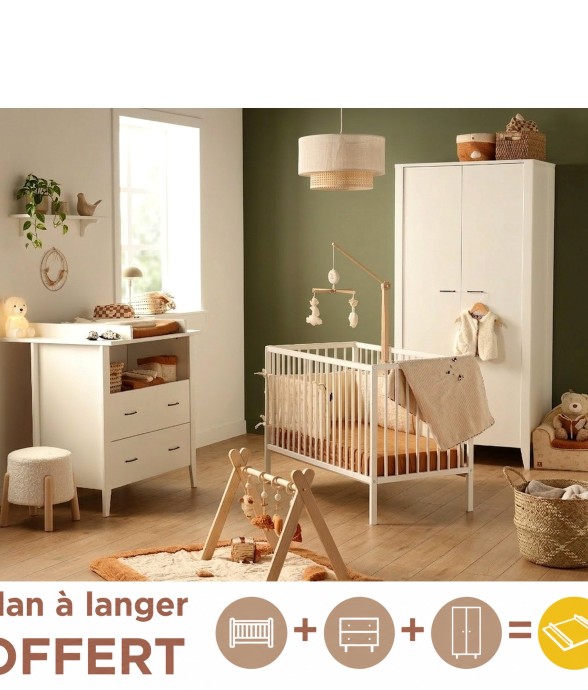 Chambre bébé 3 pièces...